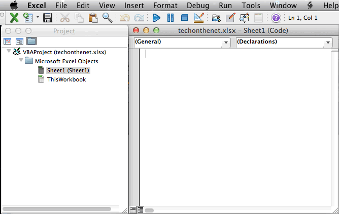 Mac Visual Basic For Applications Editor